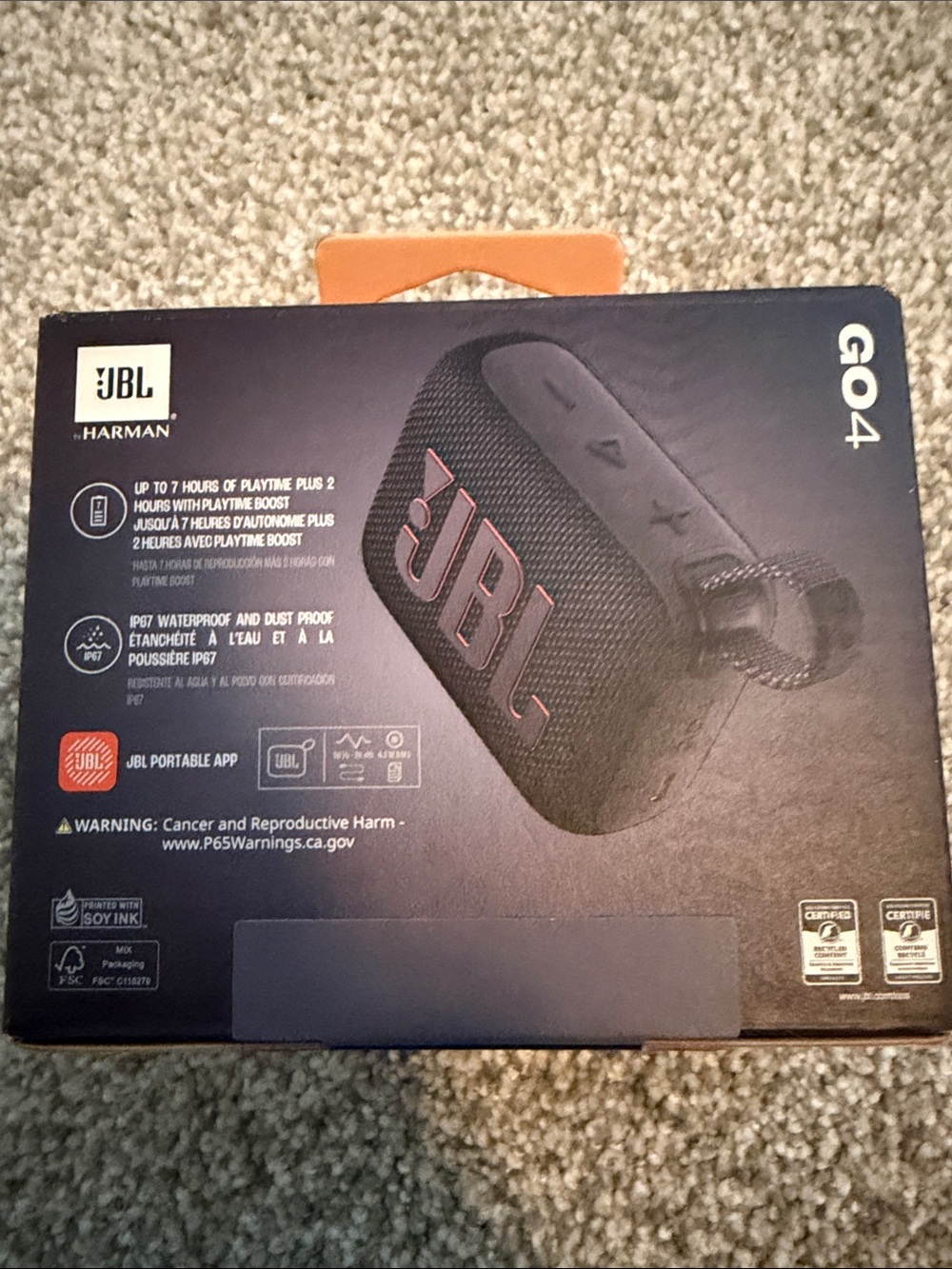 NIB JBL GO 4 Portable Bluetooth Speaker - Picture 2 of 2